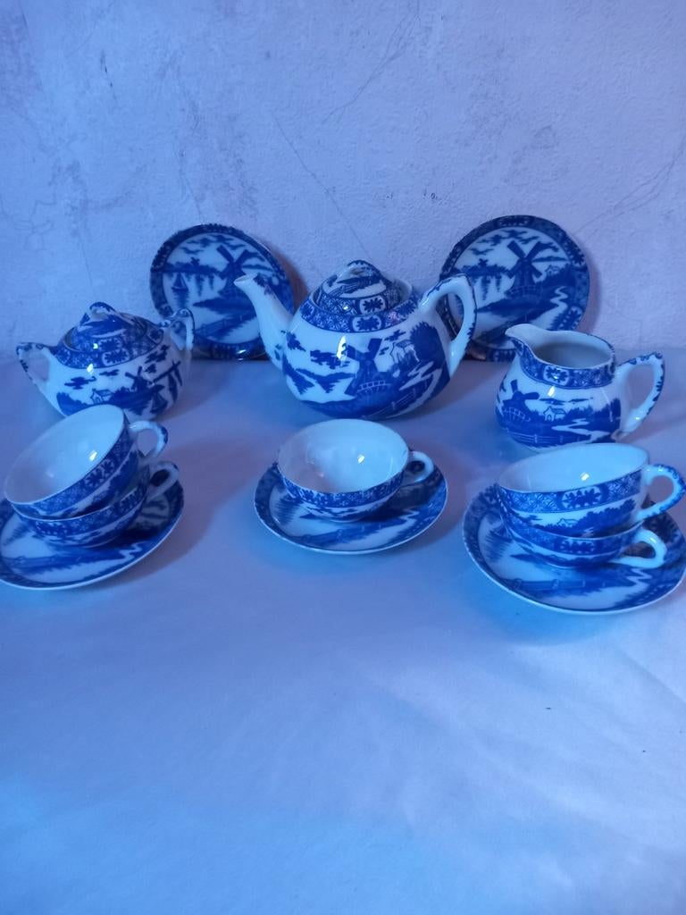 Antiek kinderserviesje, Verzamelen, Ophalen of Verzenden, Zo goed als nieuw