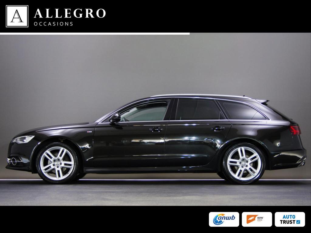 Audi A6 Avant 1.8 TFSI Ultra Premium S-Line Edition (APPLE C, Zwart, 1600 kg, 93 €/maand, 750 kg