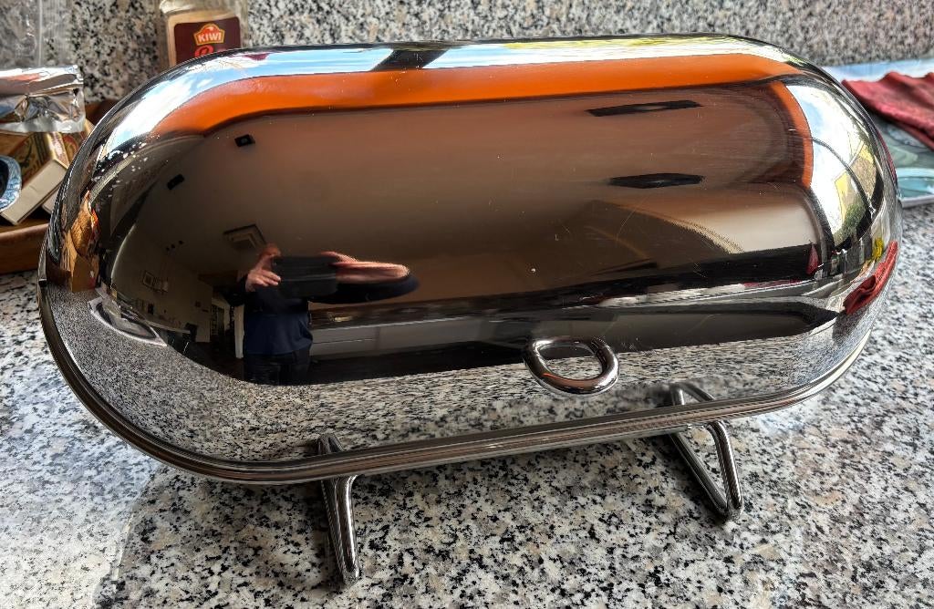 Roestvrijstalen broodtrommel Wesco Breadboy, Huis en Inrichting, Keuken | Keukenbenodigdheden, Ophalen of Verzenden, Nieuw