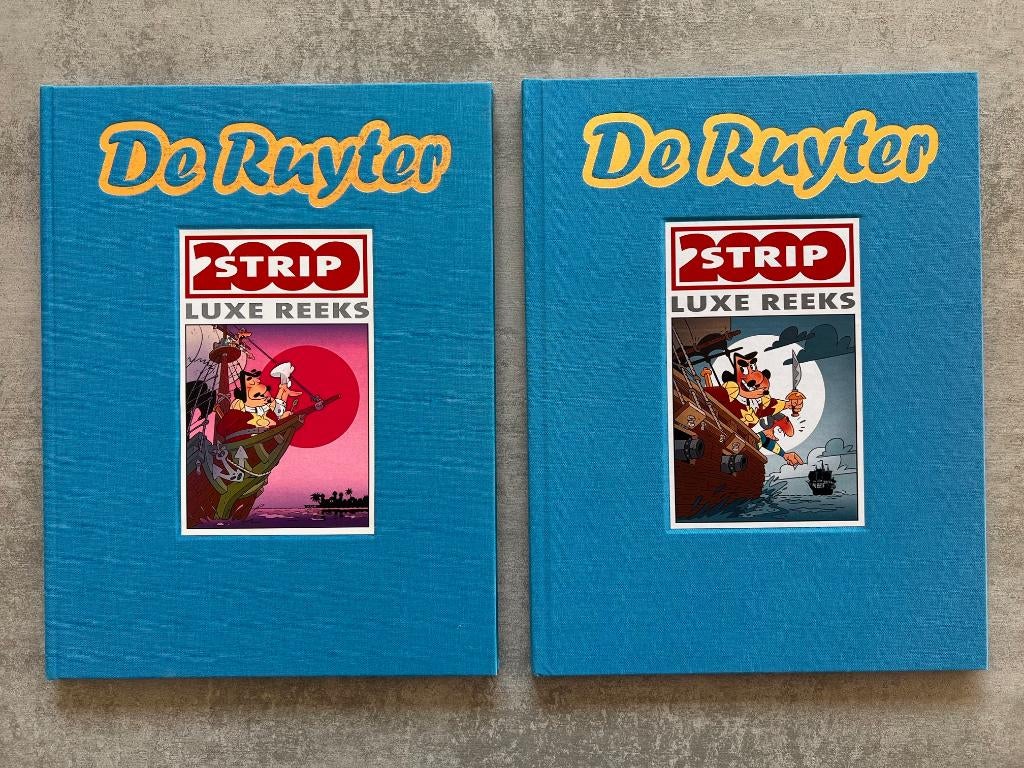 De Ruyter - 2x luxe uitgave (Hogenbirk/Roozen), Boeken, Nieuw, Ophalen of Verzenden, Hogenbirk / Roozen, Meerdere stripboeken