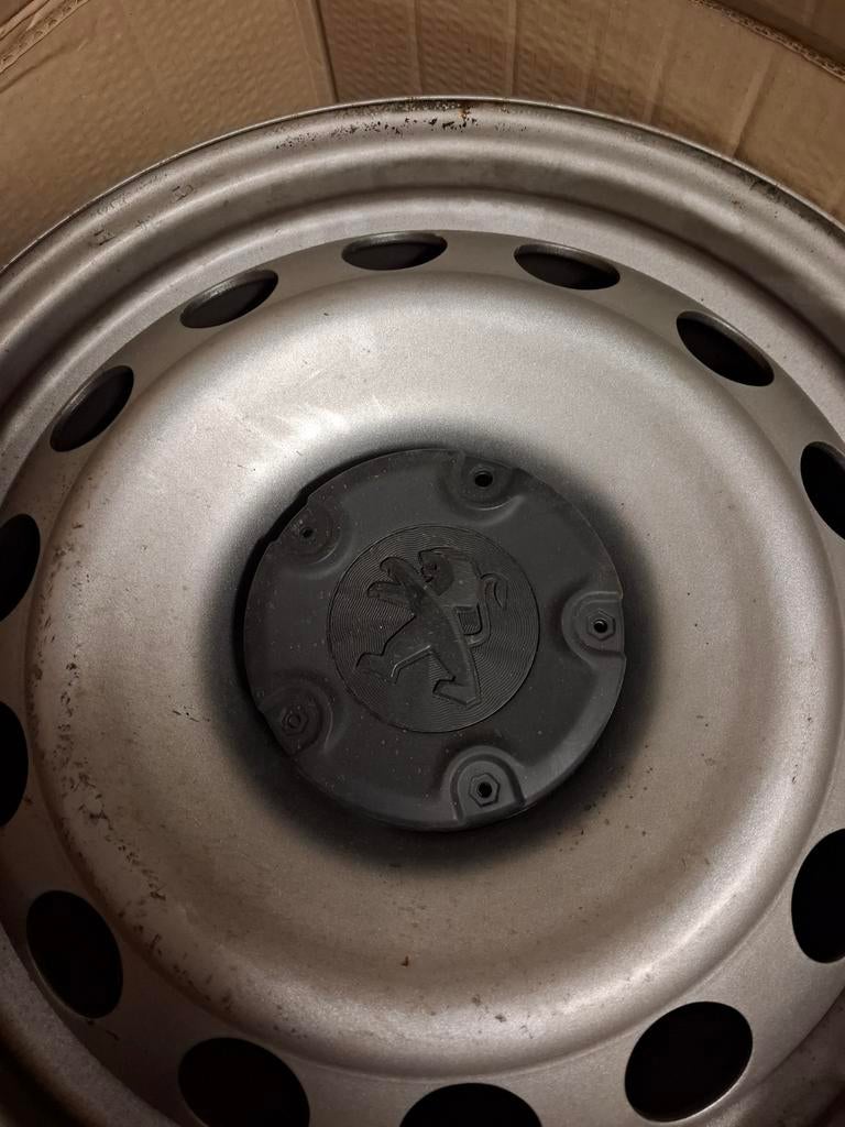 Stalen velgen Peugeot Partner 2022 - Origineel, Ophalen, Bestelwagen, Winterbanden, Velg(en)