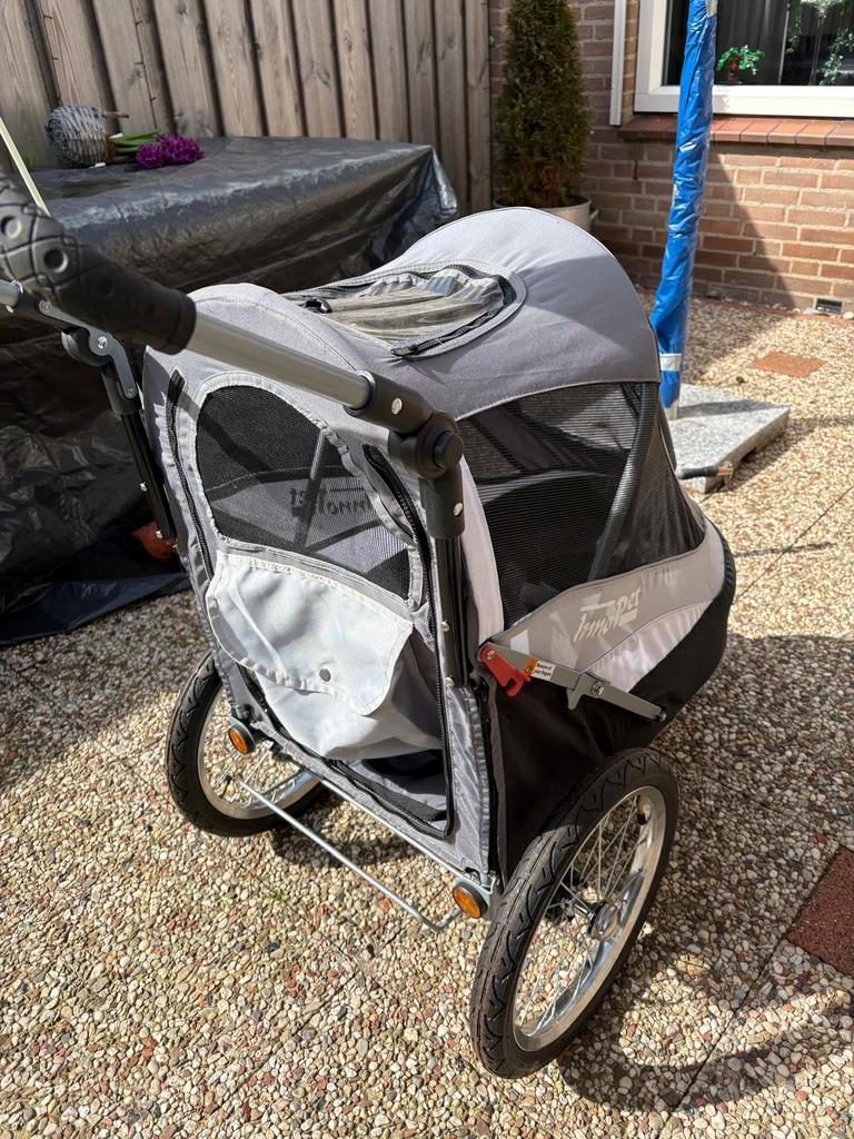 InnoPet Hondenfietskar - Comfortabel en Veilig, Ophalen, Zo goed als nieuw, Hondenkar, 20 tot 40 kg