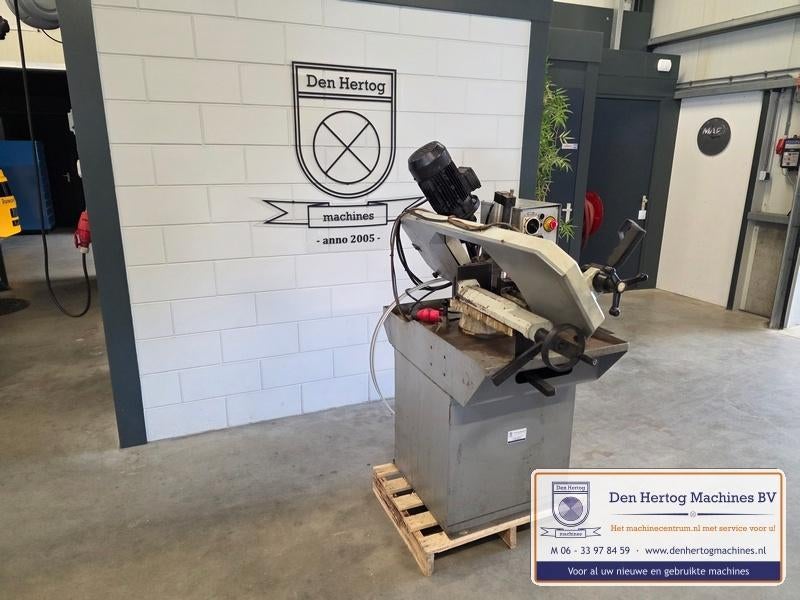 Bandzaagmachine Wisent LZ280S met daalcilinder semi half aut, Ophalen, Gebruikt, Wisent, Afkortzaag