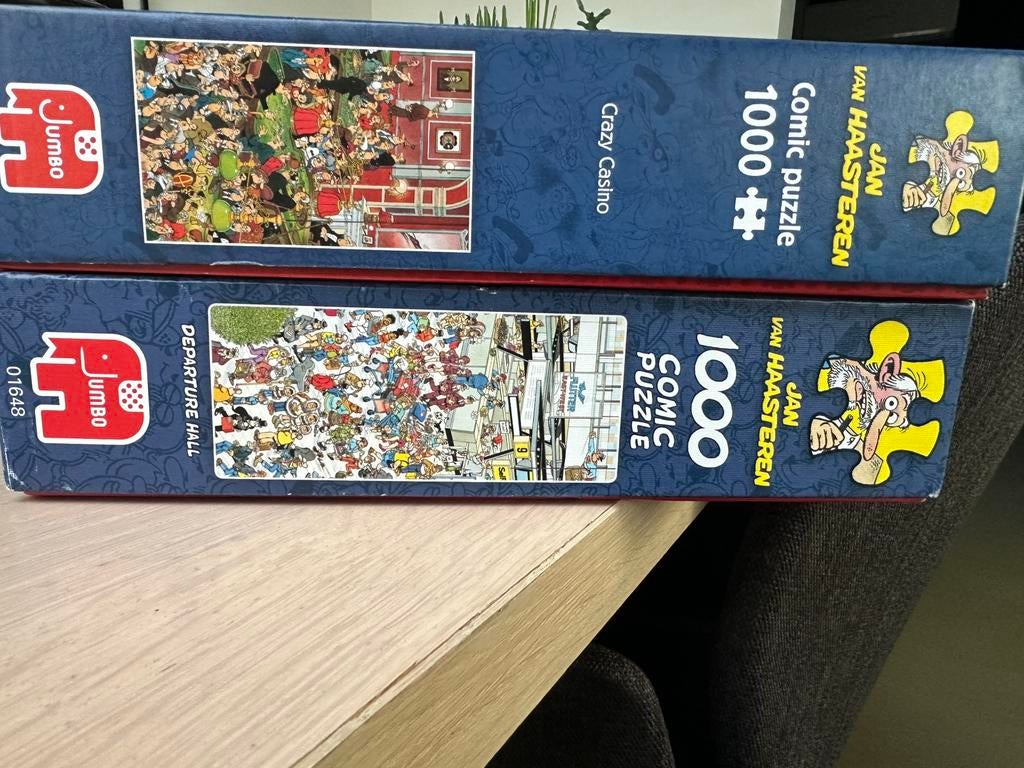 Jan van Haasteren / diverse puzzels 1000st, Ophalen of Verzenden, 500 t/m 1500 stukjes, Zo goed als nieuw