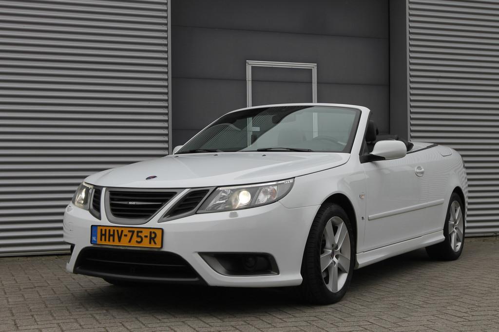 Saab 9-3 Cabrio 1.9 TiD Vector I Aut. I Navi I Leder, Gebruikt, Zwart, 4 cilinders, 4 stoelen