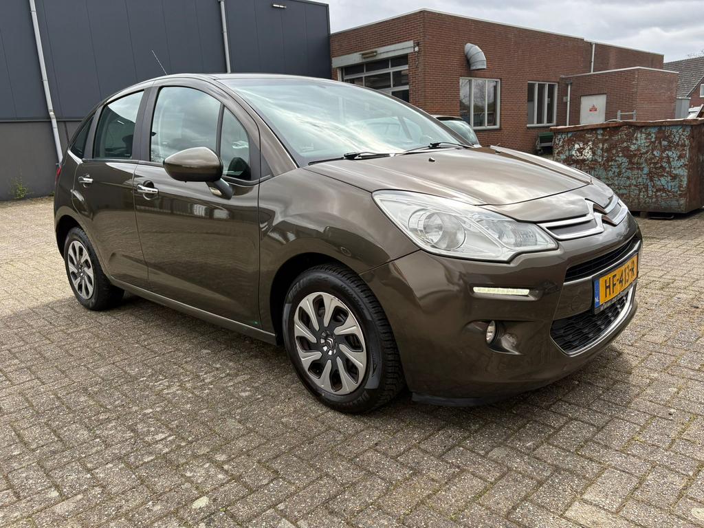 Citroën C3 1.2 VTI 60KW/82PK 2013, Auto's, Citroën, Stof, 1199 cc, Bruin, Metallic lak