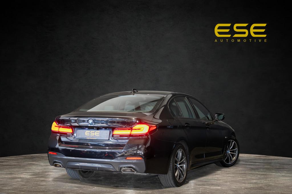 BMW 5-serie 530e M-Sport | H&K | Leder | Carplay | Camera, Auto's, 1998 cc, Achterwielaandrijving, Gebruikt, 4 cilinders