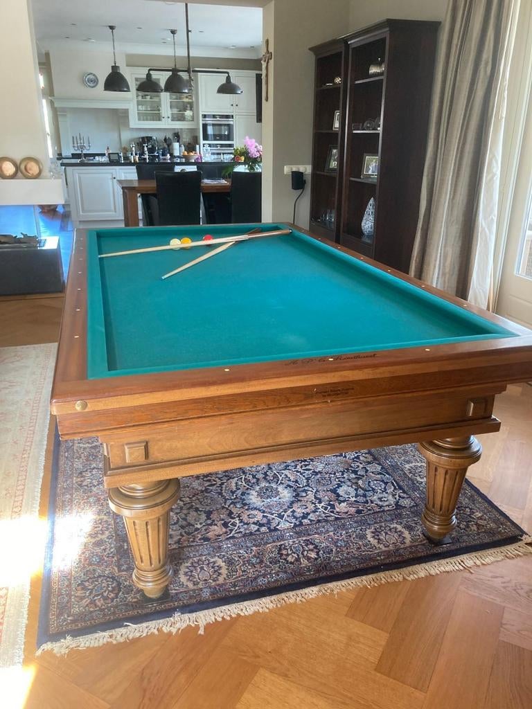 Wilhelmina classic 115/230, Ophalen of Verzenden, Gebruikt, Biljarttafel