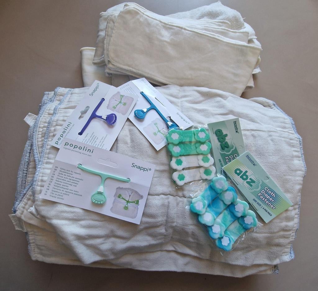 Wasbare luiers, Ophalen, Gebruikt