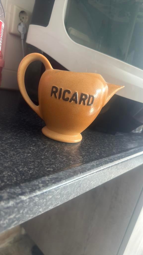Ricard karaf, Verzamelen, Ophalen of Verzenden, Zo goed als nieuw, Lichtbak of (neon) lamp
