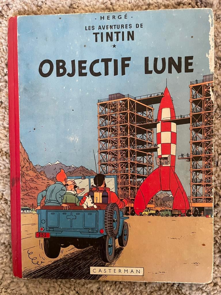 Les aventures de TINTIN, Boeken, Eén stripboek, Ophalen of Verzenden, Gelezen