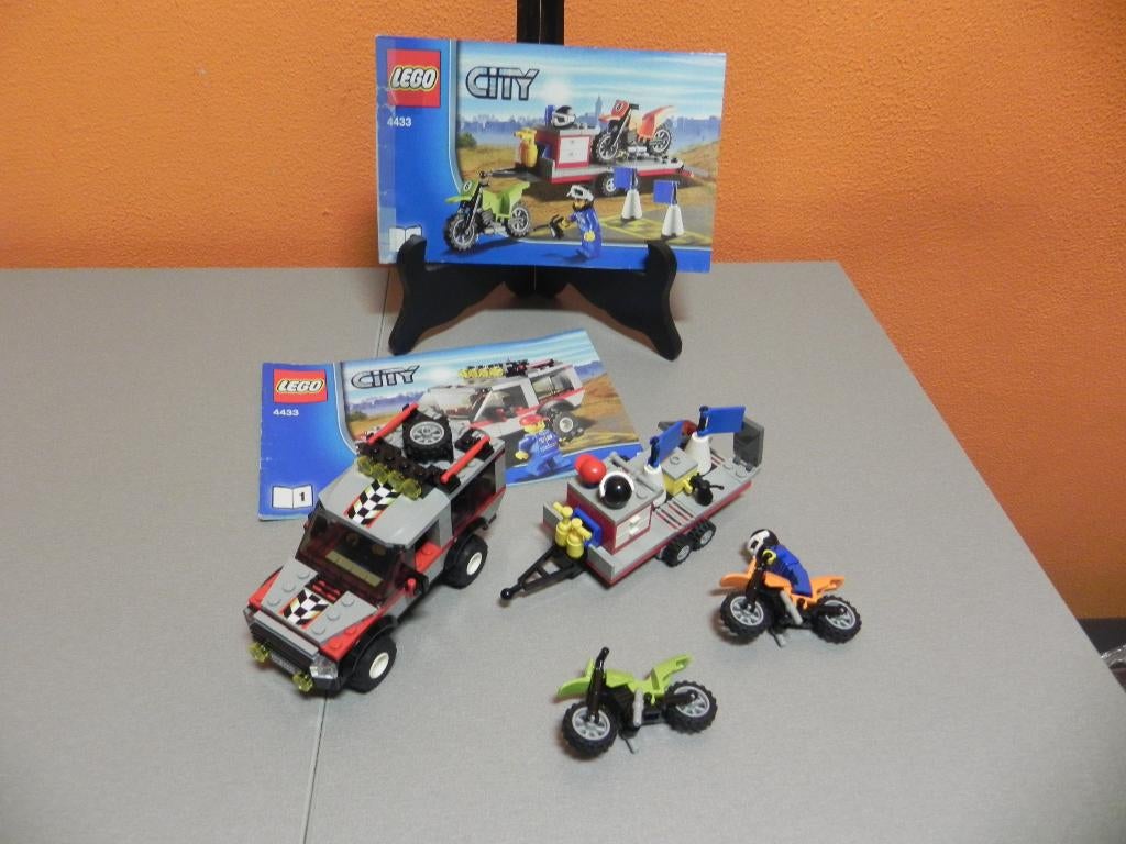 lego city 4433 motor, Ophalen of Verzenden, Zo goed als nieuw, Complete set, Lego