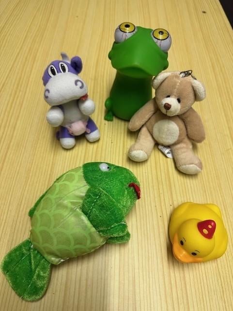 5 Grabbelton cadeautjes, beertje etc zgan (Sp194), Ophalen of Verzenden, Zo goed als nieuw, Jongen of Meisje