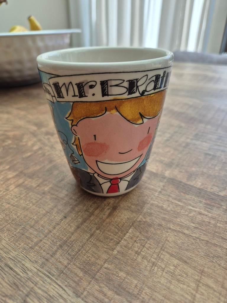 Mooie blond mok, Blond Amsterdam, Ophalen of Verzenden, Zo goed als nieuw, Kop(pen) en/of Schotel(s)