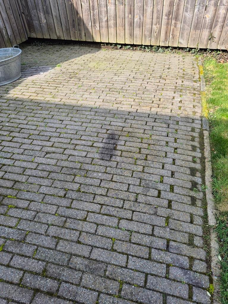 Dikformaat bestrating..GRATIS..., Gebruikt, Klinkers, Ophalen of Verzenden, 10 m² of meer