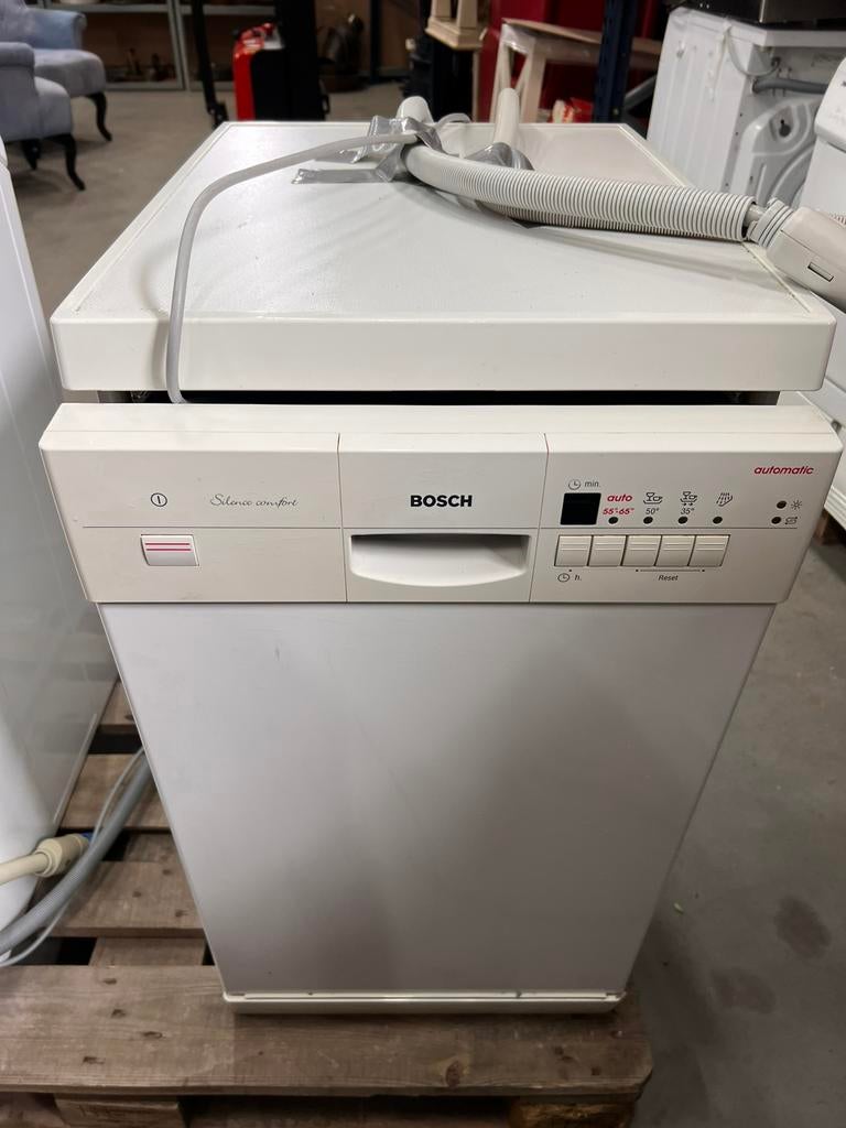 Bosch Silence Comfort vaatwasser 45cm SRS4672EU, Witgoed en Apparatuur, Vaatwasmachines, Zo goed als nieuw, 85 tot 90 cm, Ophalen of Verzenden