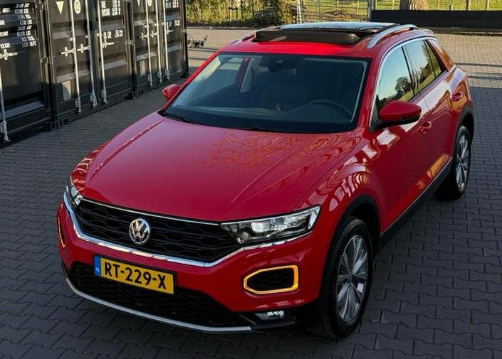 Volkswagen T-Roc 1.0tsi 2018 FULL OPTION PANO/CAMERA/CARPLAY, Auto's, Volkswagen, Bedrijf, T-Roc, ABS, Achteruitrijcamera, Adaptieve lichten