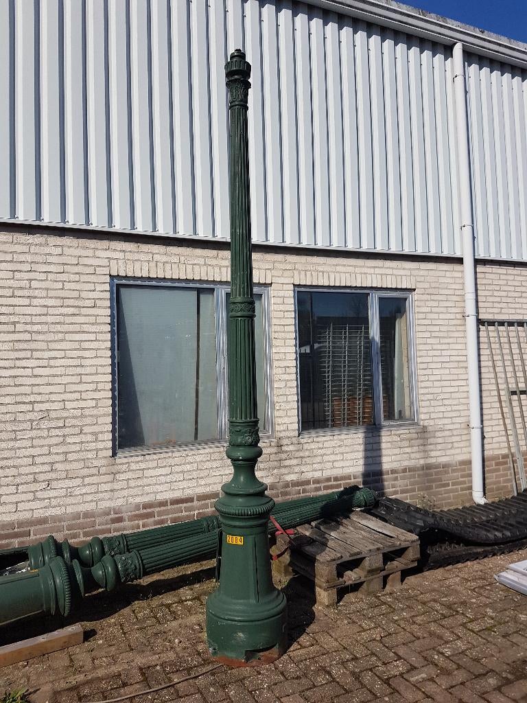 grote buiten lantaarn, Ophalen, Gebruikt, Staande lamp, Netvoeding