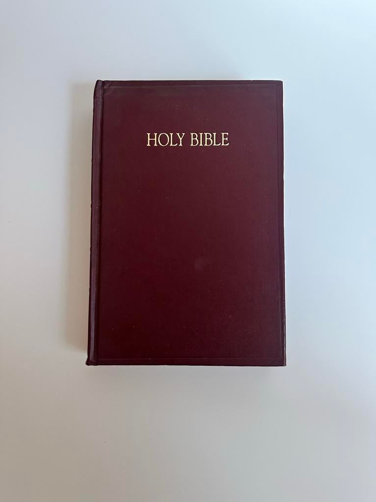 Heilige Bijbel King James Version - Rode Letters, Ophalen of Verzenden