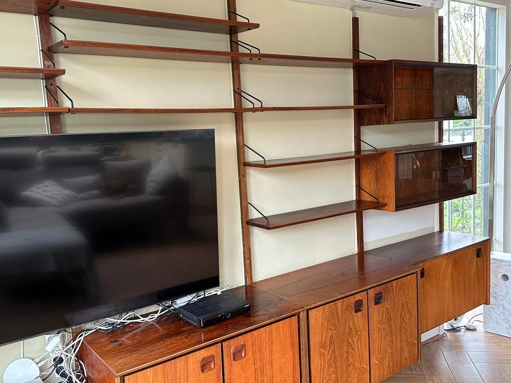 Zeer fraai vintage modulair wandsysteem ., Ophalen, Gebruikt, Minder dan 150 cm, 150 tot 200 cm