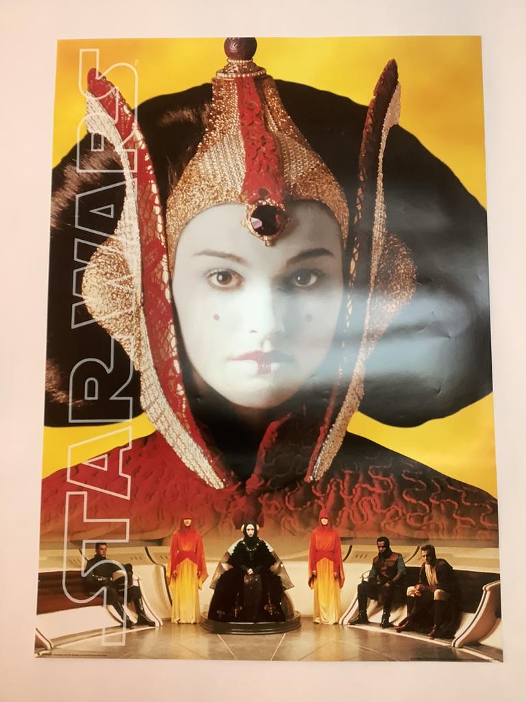STAR WARS   FILMPOSTER   64-90 cm, Ophalen of Verzenden, Zo goed als nieuw, Actiefiguurtje