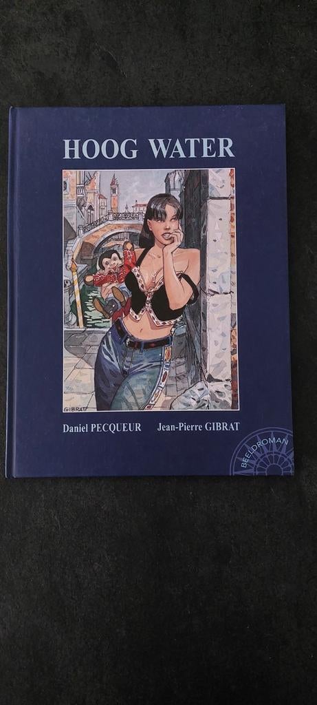 Hoog Water HC van Gibrat - Prachtige Beeldroman, Boeken, Stripboeken, Eén stripboek, Ophalen of Verzenden, Zo goed als nieuw, Jean-Pierre Gibrat