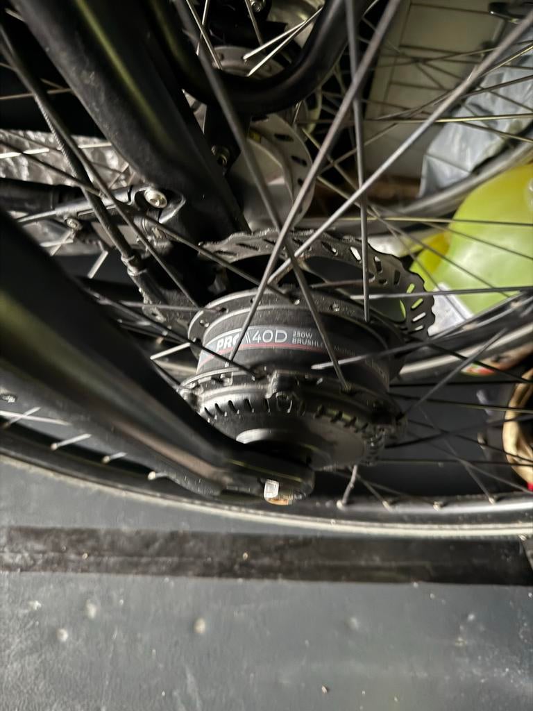 Stella motor voorwiel 40D, Fietsen en Brommers, Ophalen of Verzenden, Gebruikt