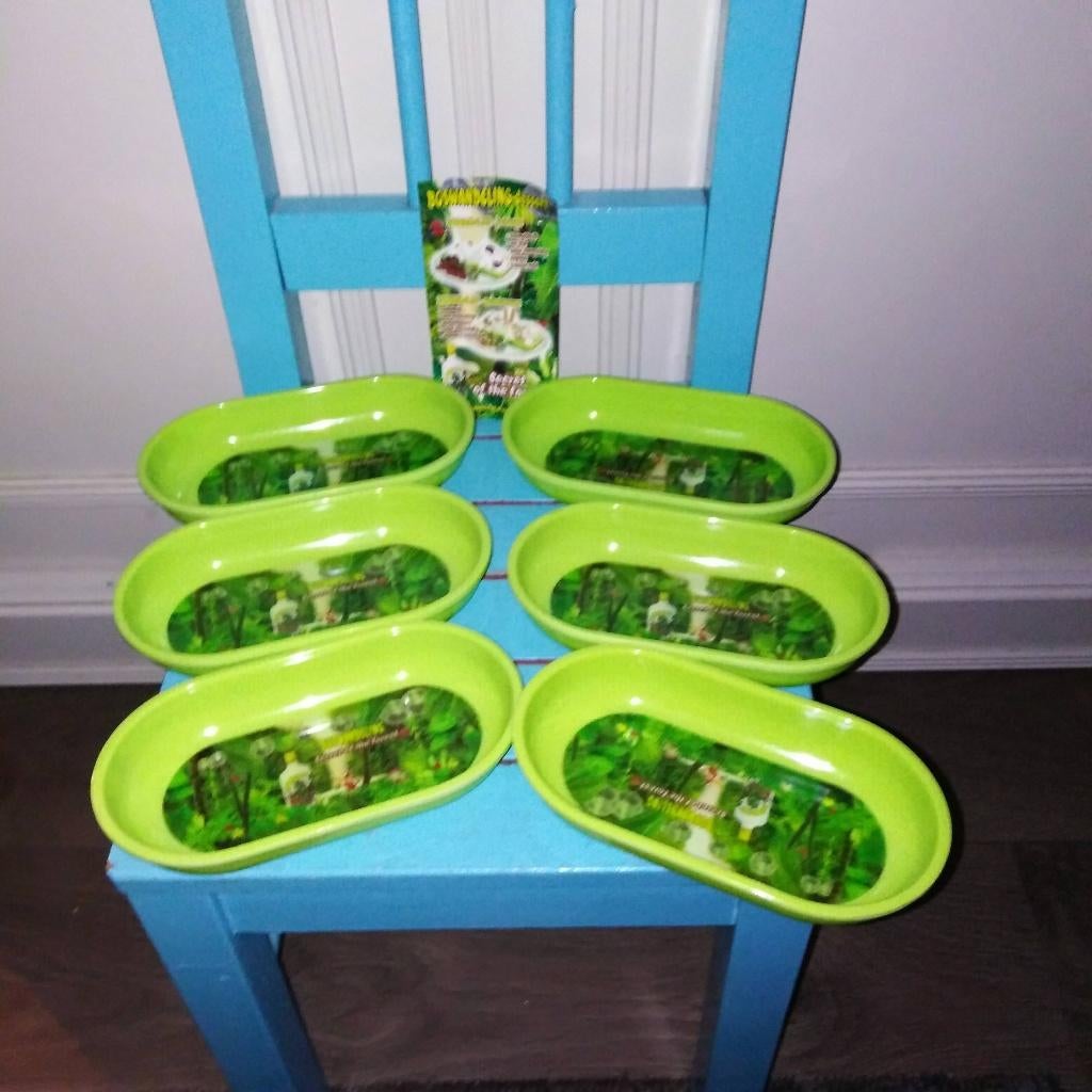 Boswandeling Secret of the Forest dessert schaaltjes 6 stuks, Overige materialen, Ophalen of Verzenden, Overige stijlen, Schaal of Schalen