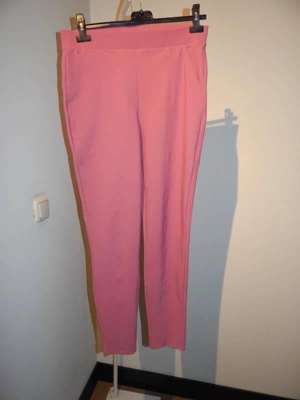 Studio Anneloes dikkere travel stof broek roze 36/38