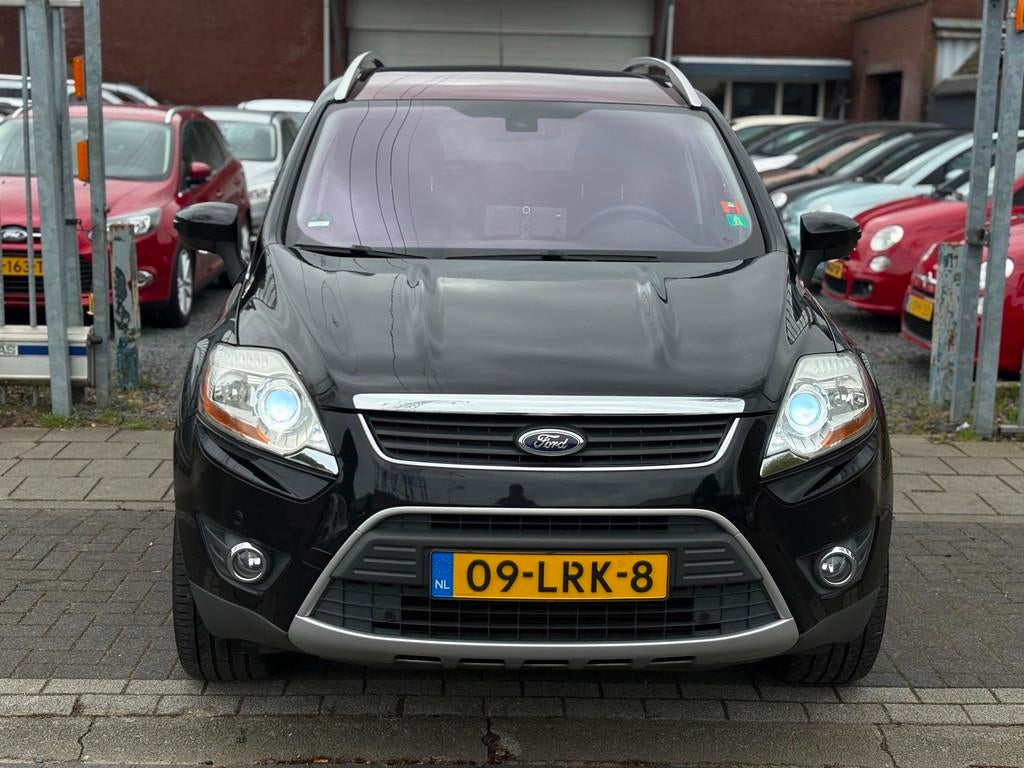 Ford Kuga 2.5 20V Titanium | Panoramadak | 20” LMV | Leder, Automaat, Gebruikt, Zwart, 1553 kg