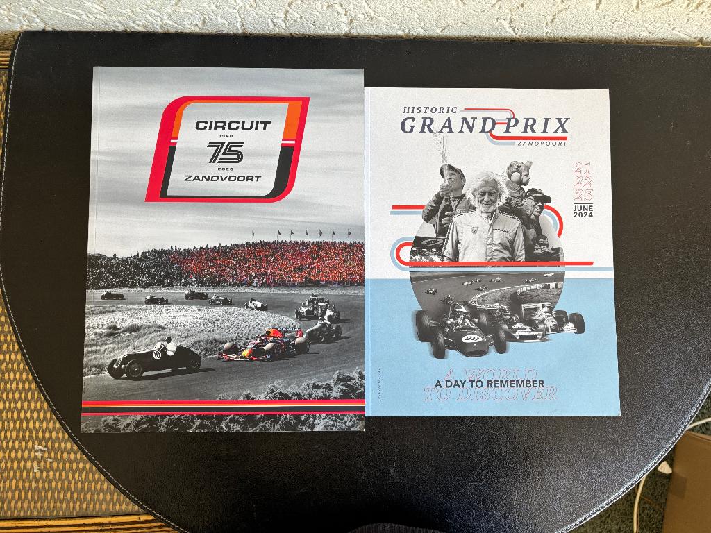 75 jaar circuit Zandvoort + Historic Grand Prix Zandvoort, Ophalen of Verzenden, Zo goed als nieuw, Formule 1
