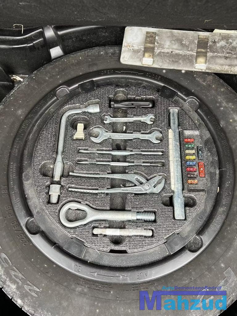 MERCEDES S KLASSE W220 TOOLBOX thuiskomer krik reservewiel, Gebruikt, Mercedes-Benz AG, Mercedes-Benz, Ophalen of Verzenden