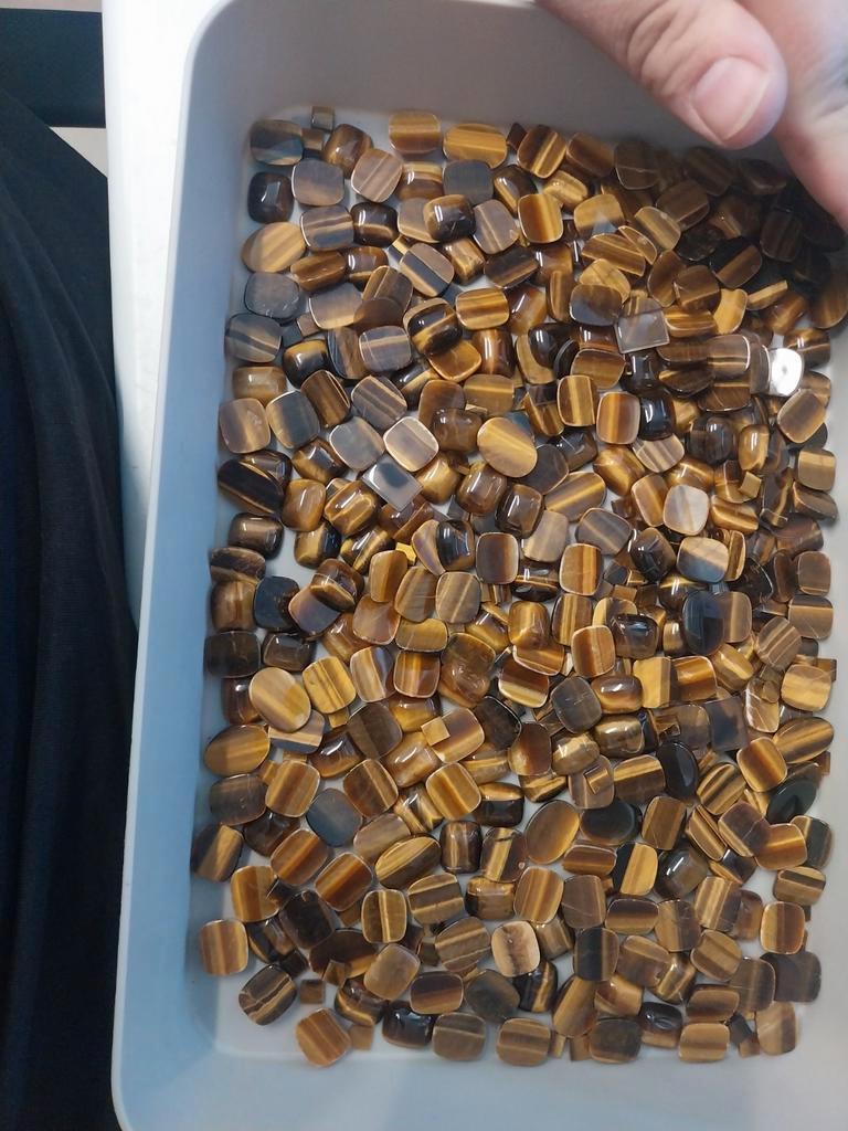 Mix tijgeroog xabochons goudsmid, Ophalen of Verzenden, Nieuw