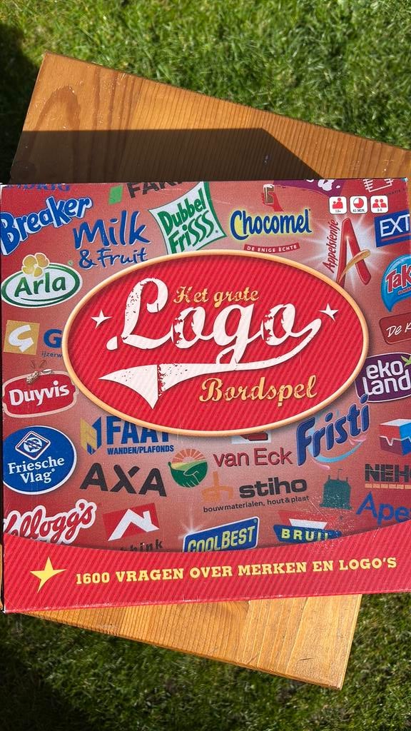 Het Logo bordspel, Vijf spelers of meer, Ophalen, Zo goed als nieuw
