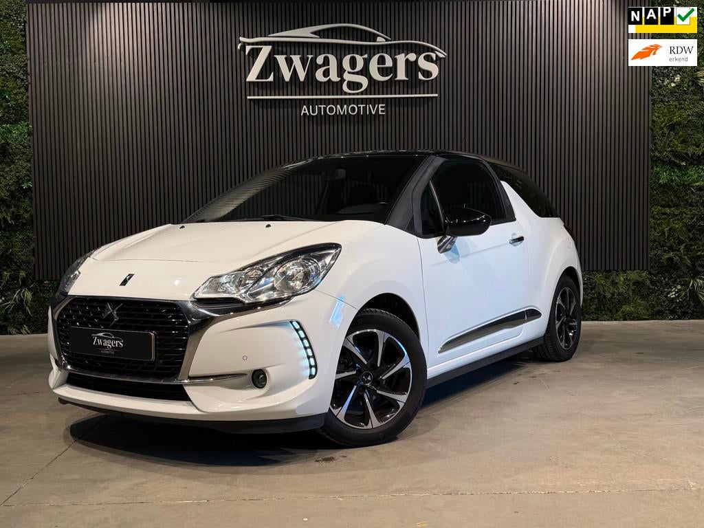 Citroën DS 3 1.2 PureTech Connected Chic | Carplay |Navi |, Voorwielaandrijving, Stof, Gebruikt, 1199 cc