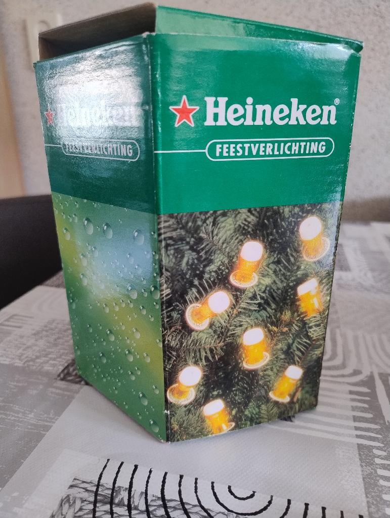 Heineken feestverlichting, Verzamelen, Biermerken, Ophalen, Zo goed als nieuw, Overige typen, Heineken
