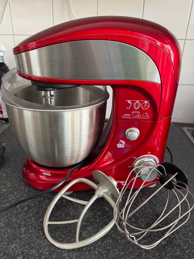 Magnani italy keukenmaschine !, 4 liter of meer, Ophalen of Verzenden, Zo goed als nieuw, 3 snelheden of meer