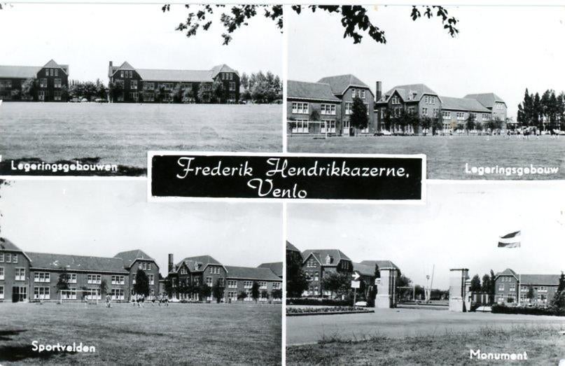 Venlo Frederik Hendrikkazerne 4 luik, Ophalen of Verzenden, 1980 tot heden, Gelopen, Limburg