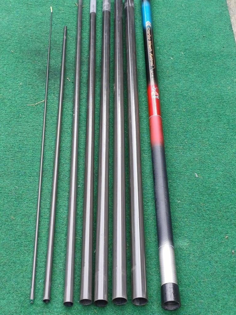 DAM CARBON HENGEL, Watersport en Boten, Hengelsport | Witvissen, Ophalen, Zo goed als nieuw, Vaste hengel