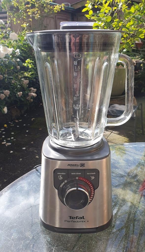 Tefal BL871D31 PerfectMix+ Highspeed Blender Grijs, Ophalen of Verzenden, Zo goed als nieuw, Blender