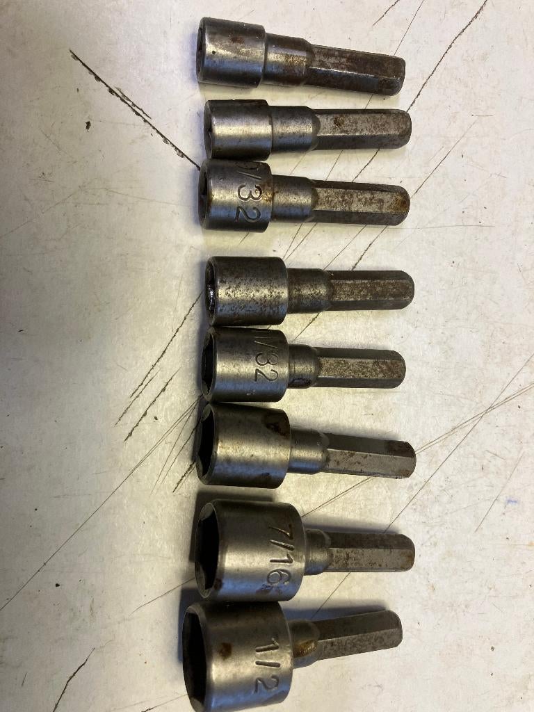 Bit's Engelse en MM maten, Auto diversen, Autogereedschap, Gebruikt, Ophalen