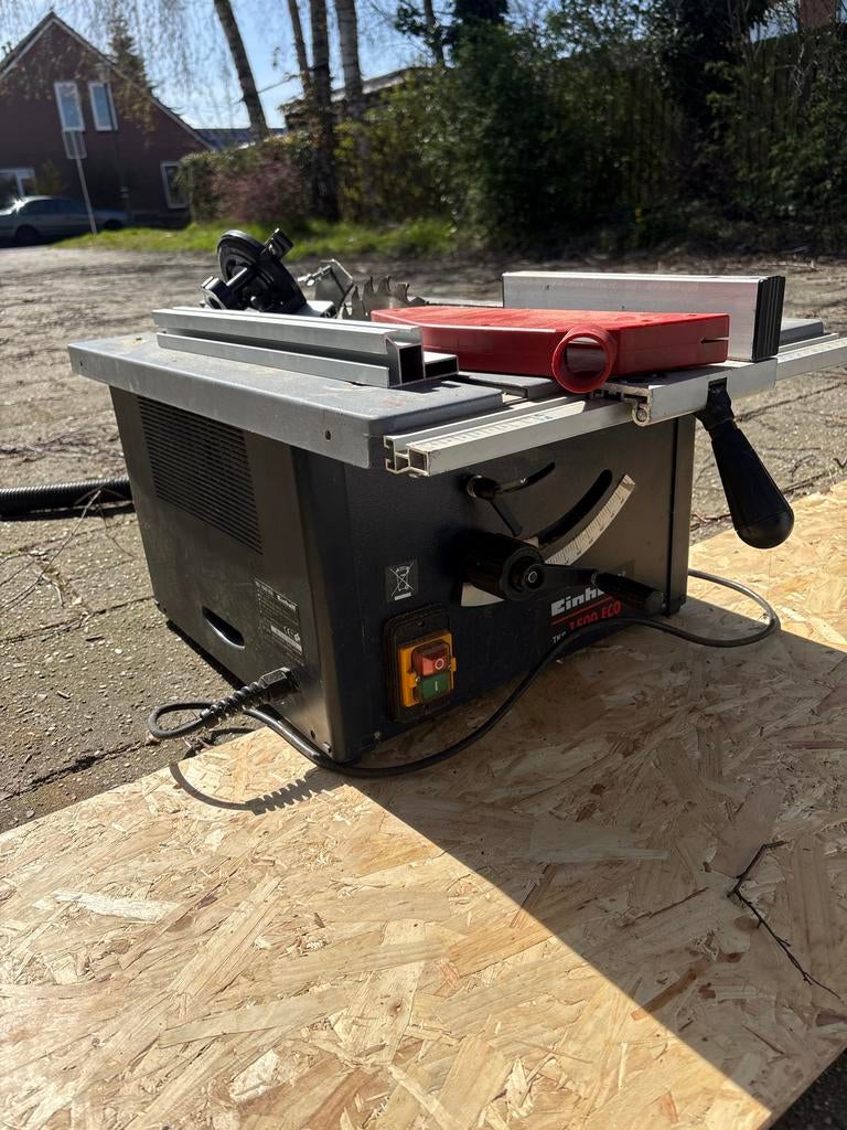 Einhell TKS 1500 ECO zaagtafel, Ophalen, Gebruikt, Cirkelzaag, 70 mm of meer