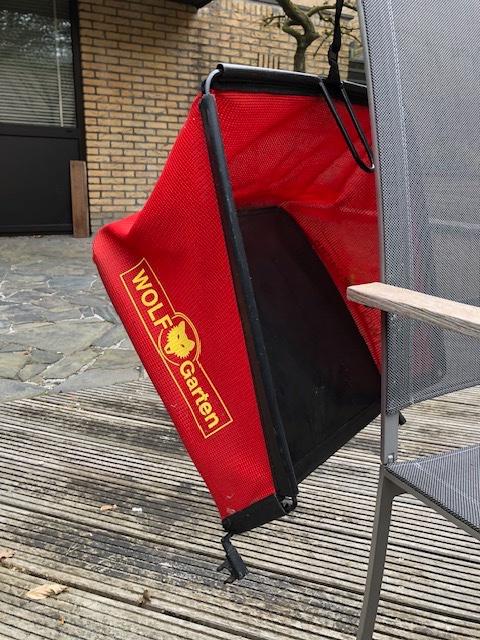 Wolf grasopvangbak, Ophalen, Gebruikt, Handgrasmaaier, Opvangbak