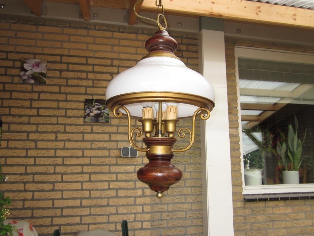 hanglamp, Ophalen, Oudhollands, 50 tot 75 cm, Zo goed als nieuw
