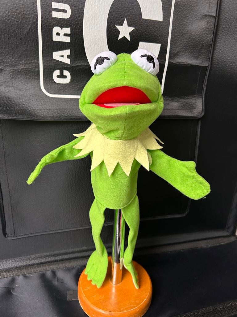 Kermit de Kikker Muppets Handpop - Origineel en Leuk!, Ophalen of Verzenden, Jongen of Meisje