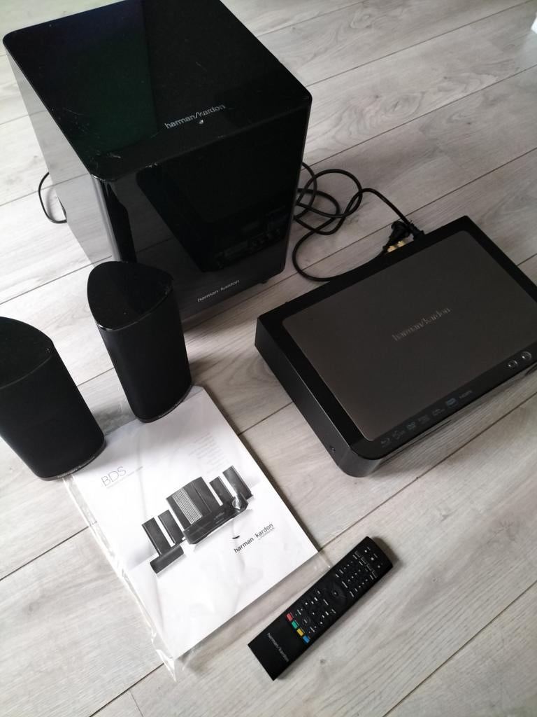 Harman kardon home cinema set, Audio, Tv en Foto, Home Cinema-sets, Ophalen of Verzenden, Overige merken, Blu-ray-speler