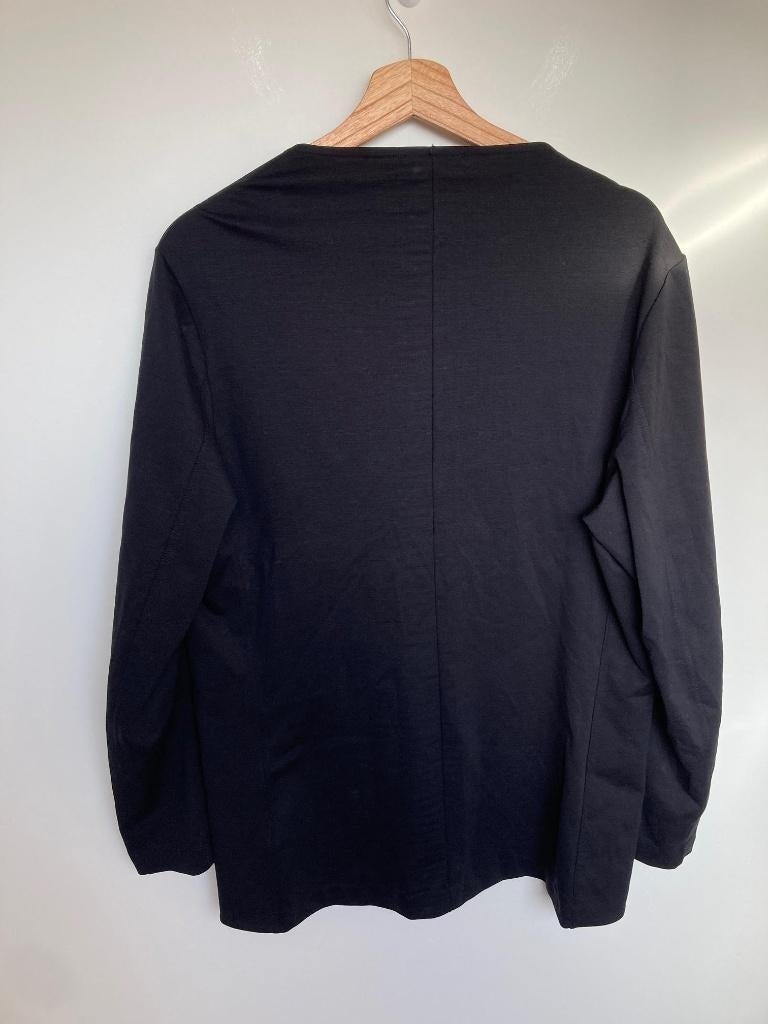 Alchemist halflange zwarte kraagloze blazer maat M, Maat 38/40 (M), Alchemist Fashion, Zwart, Ophalen of Verzenden