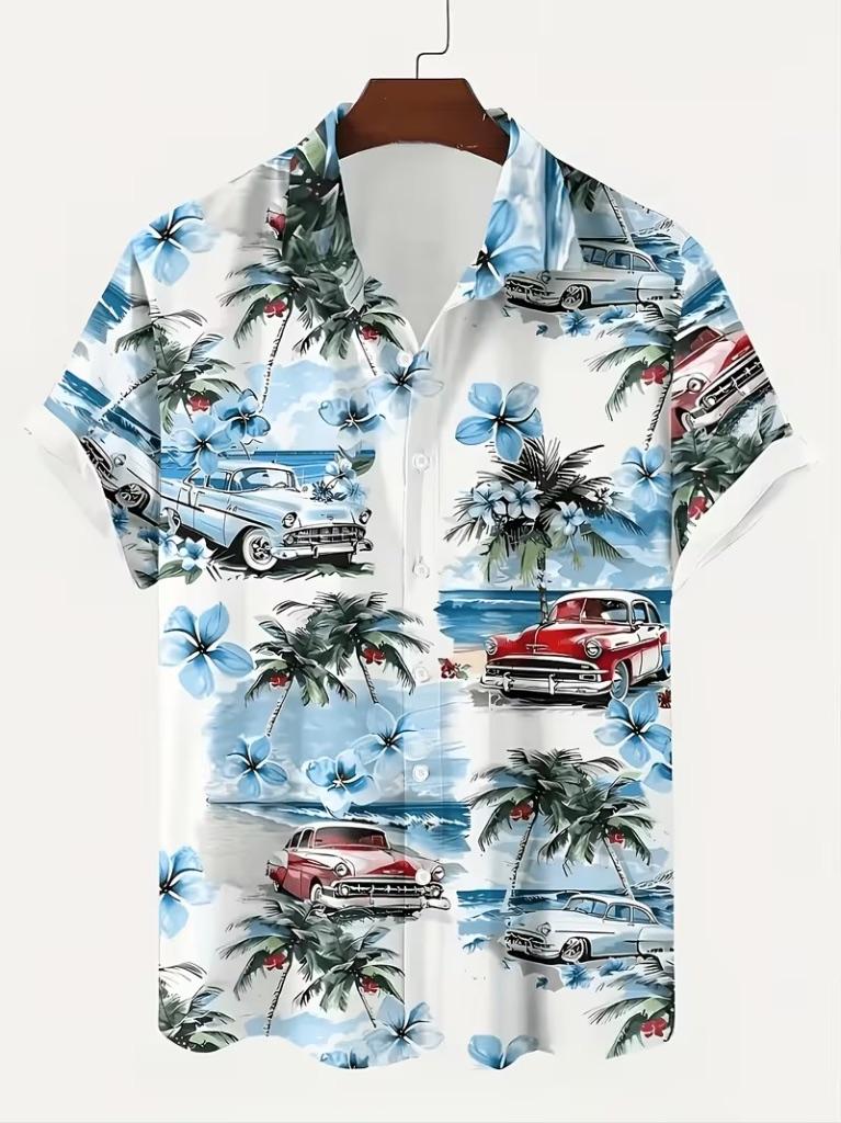 Nieuwe Hawaï Blouse in verpakking Maat XL, Ophalen of Verzenden, Nieuw, Blauw, Halswijdte 43/44 (XL)