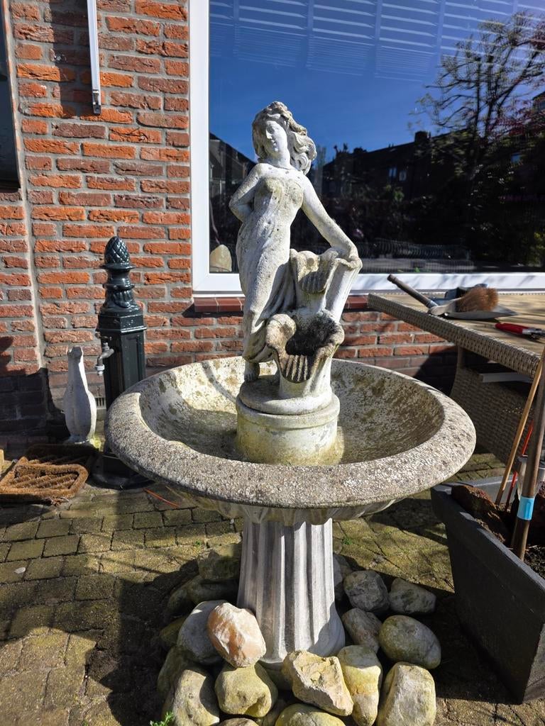Fontein, Tuin en Terras, Ophalen of Verzenden, Beton, Fontein