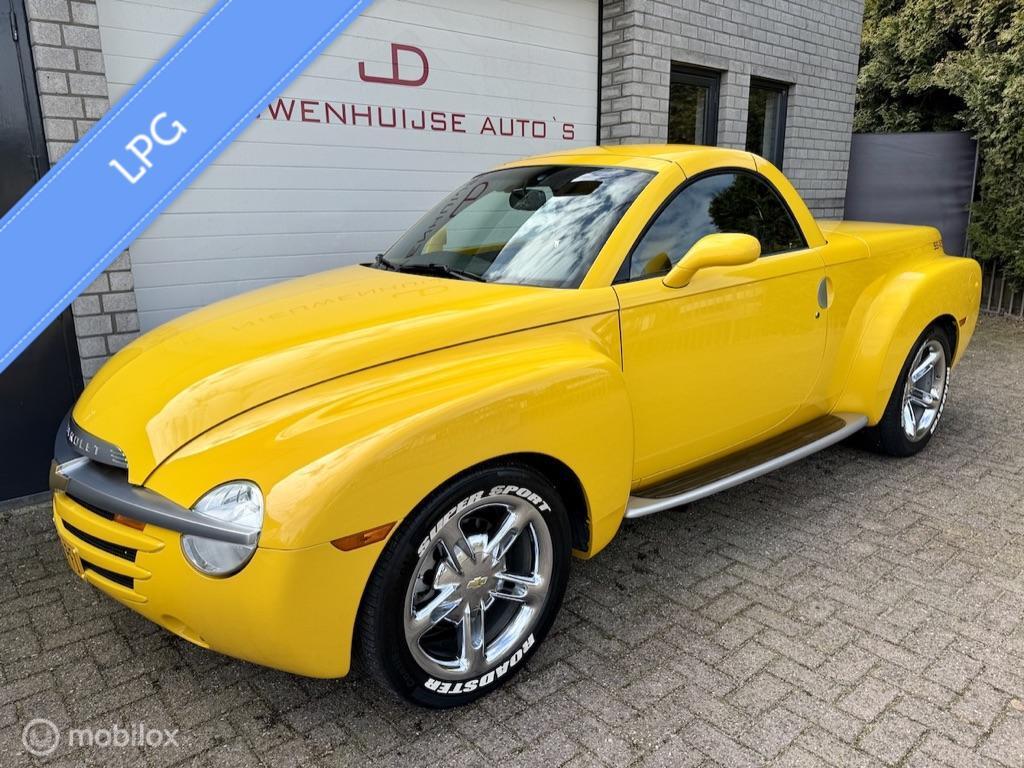 Chevrolet SSR 5.3 V8, origineel EU geleverd, LPG onderbouw!, Auto's, Automaat, Achterwielaandrijving, Gebruikt, Leder